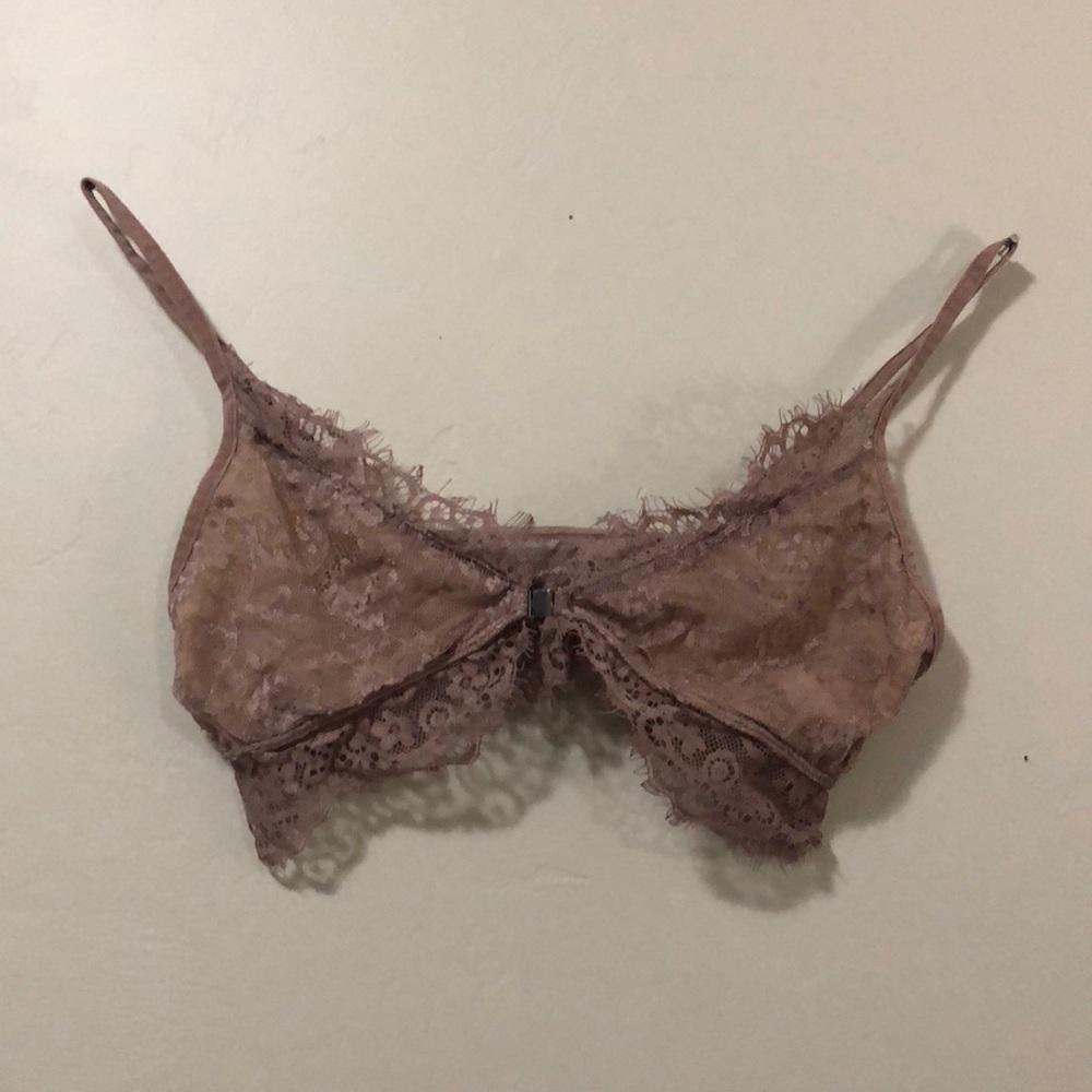 Me to We Mauve Lace Bralette
